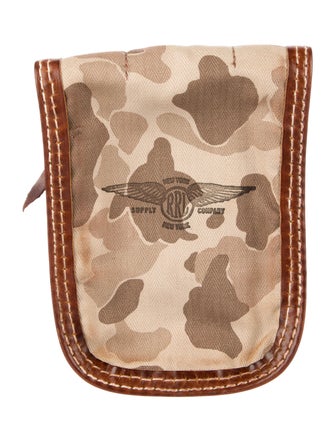 RRL & Co. Canvas Printed Wallet