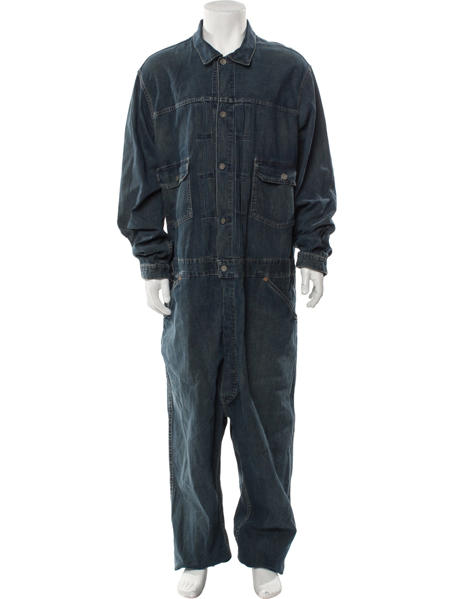 RRL & Co. Denim Overalls Overalls