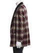 RRL & Co. Wool Plaid Print Peacoat