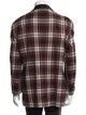RRL & Co. Wool Plaid Print Peacoat
