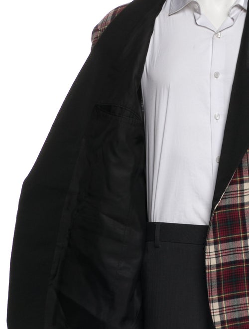 RRL & Co. Wool Plaid Print Peacoat