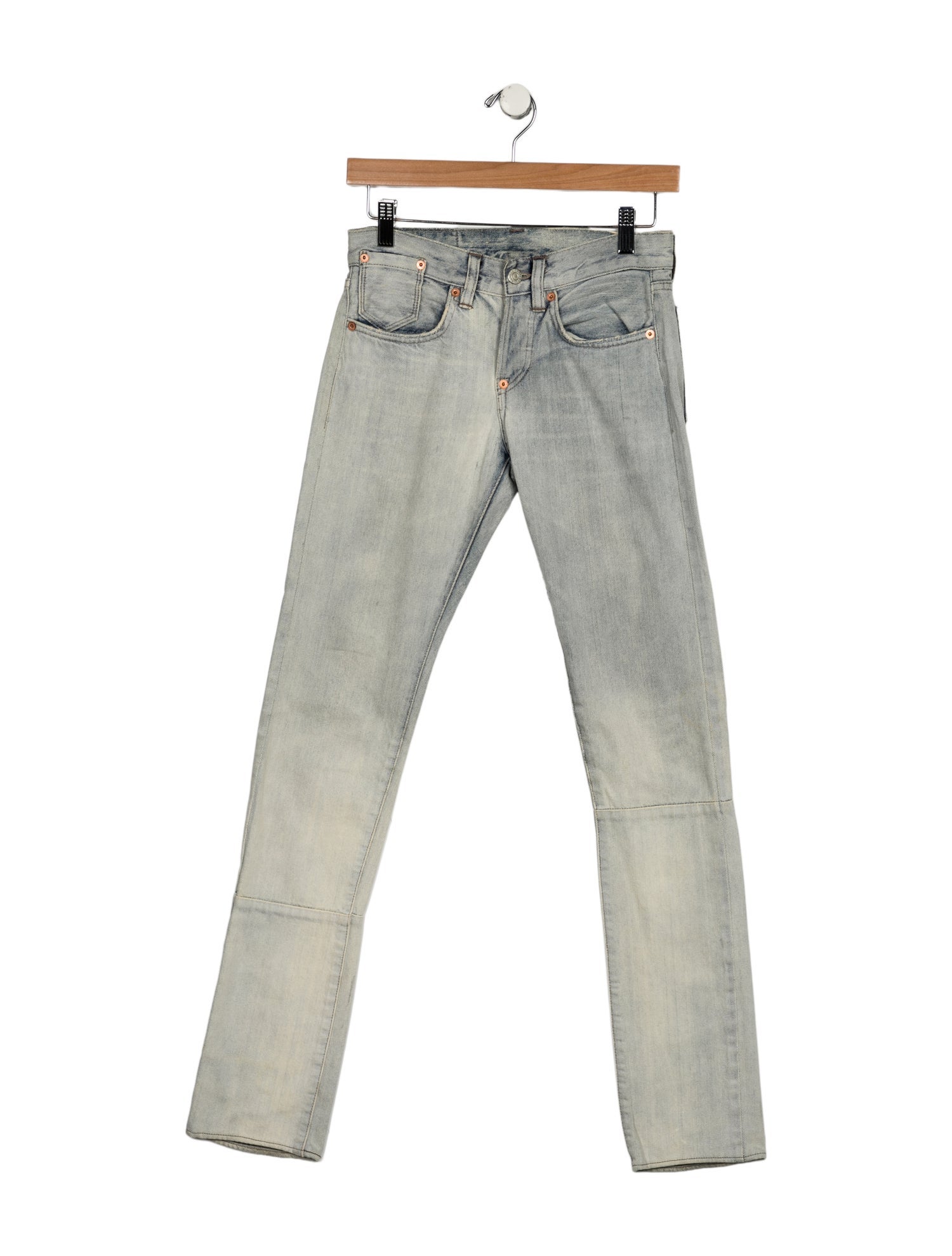 RRL & Co. Mid-Rise Skinny Leg Jeans