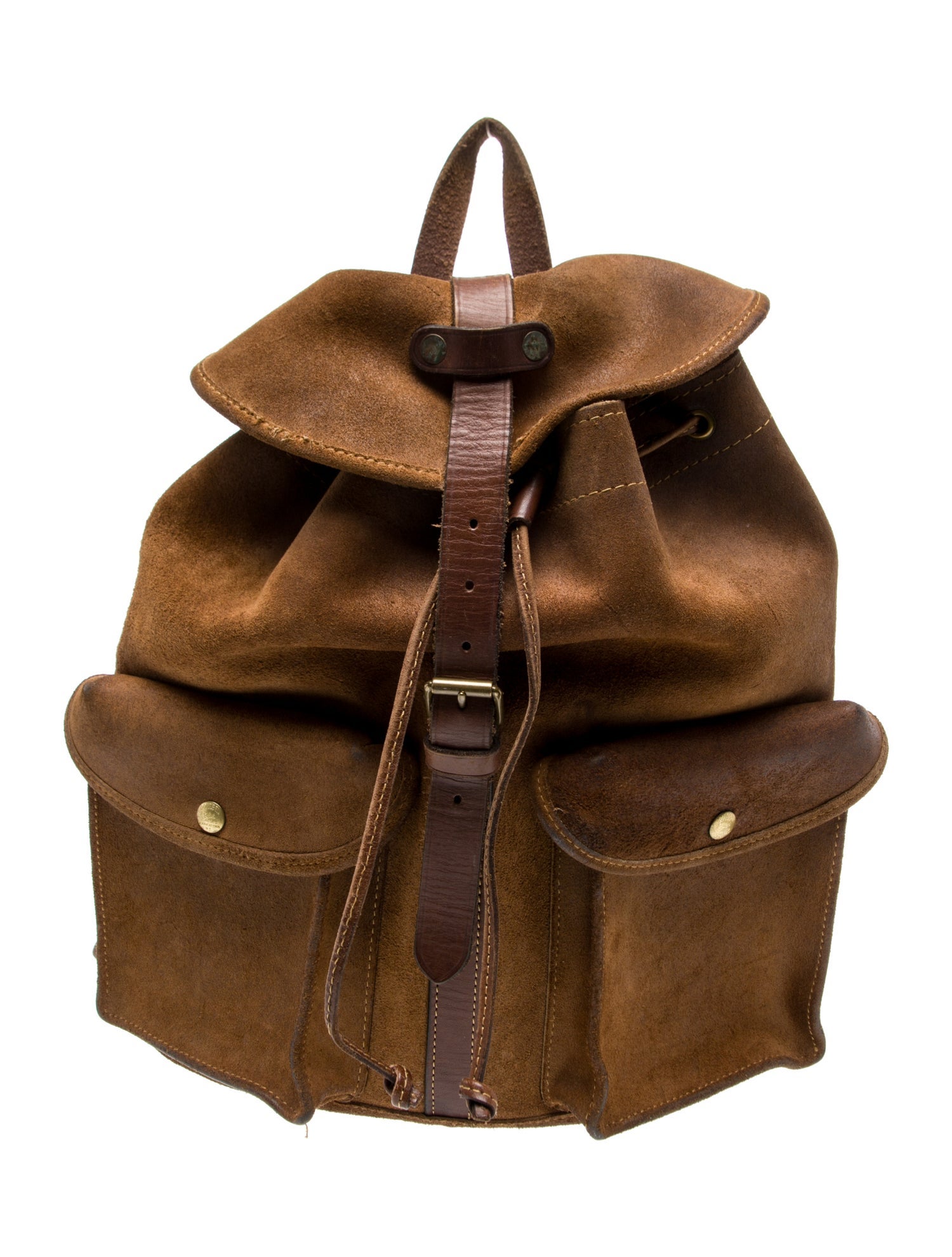 RRL & Co. Suede Backpack
