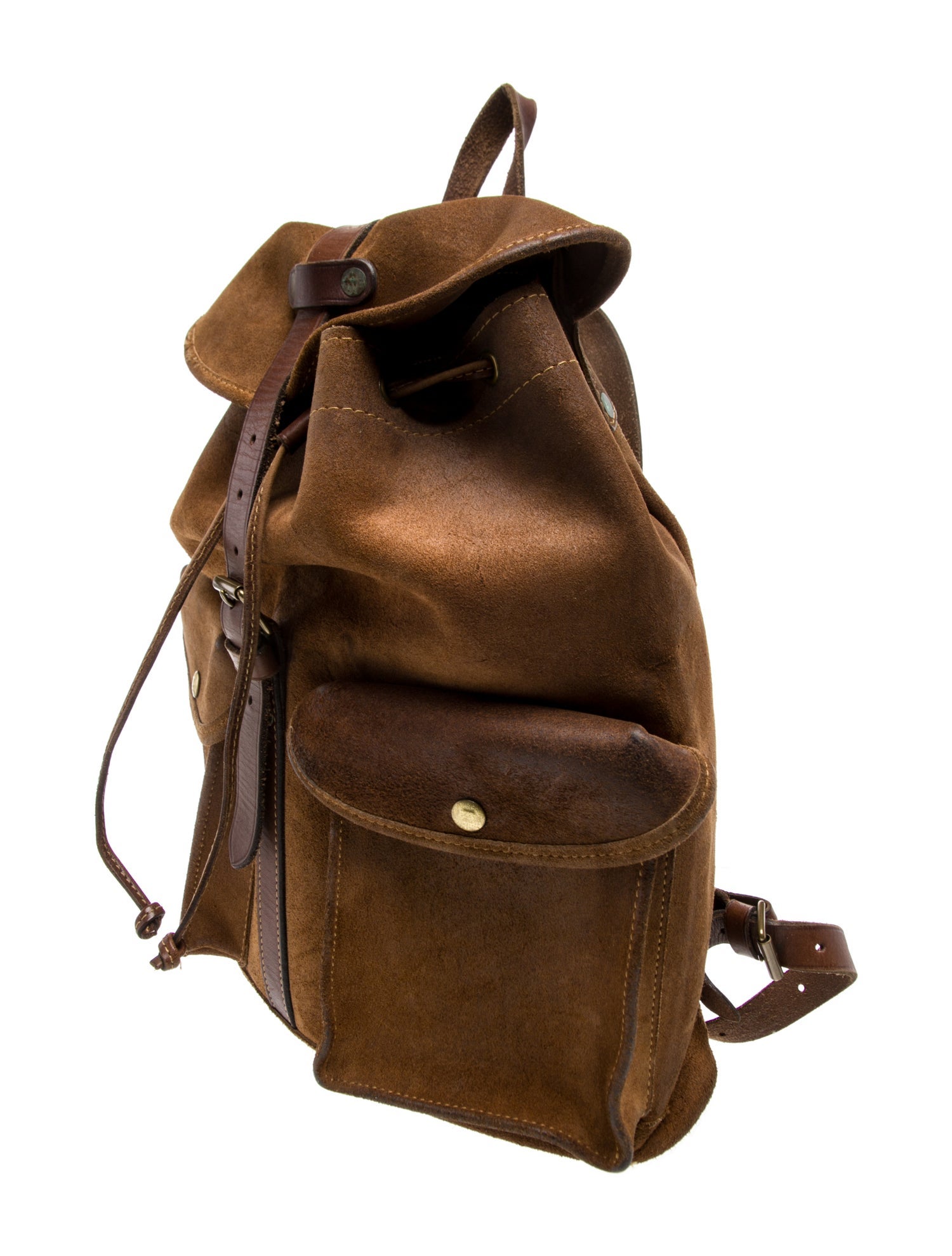 RRL & Co. Suede Backpack