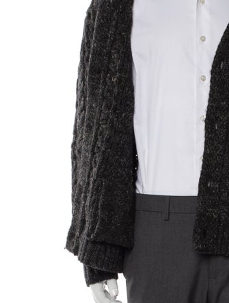 RRL & Co. Wool Mock Neck Cardigan