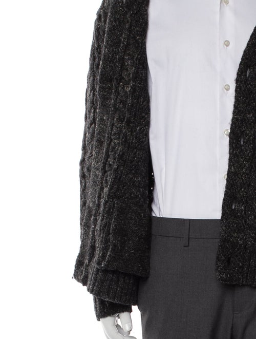 RRL & Co. Wool Mock Neck Cardigan