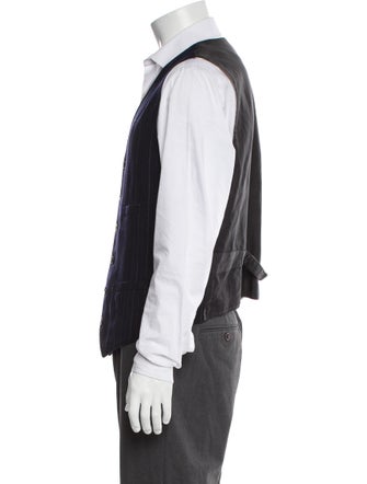 RRL & Co. Wool Striped Suit Vest