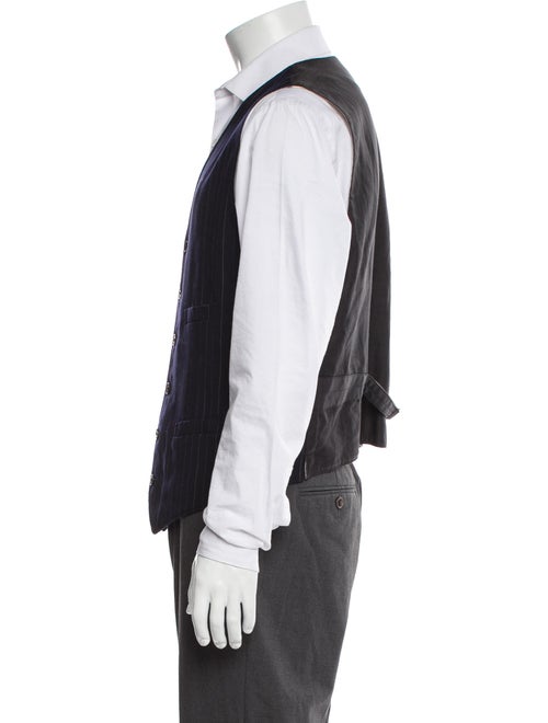 RRL & Co. Wool Striped Suit Vest