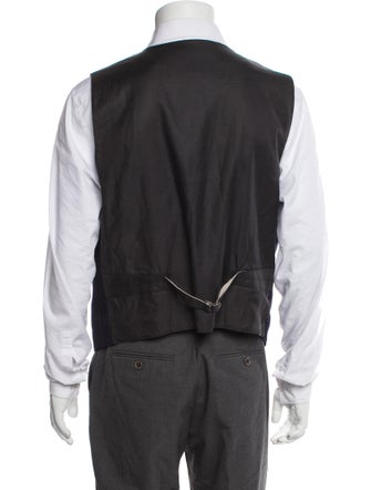 RRL & Co. Wool Striped Suit Vest