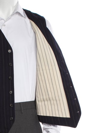 RRL & Co. Wool Striped Suit Vest