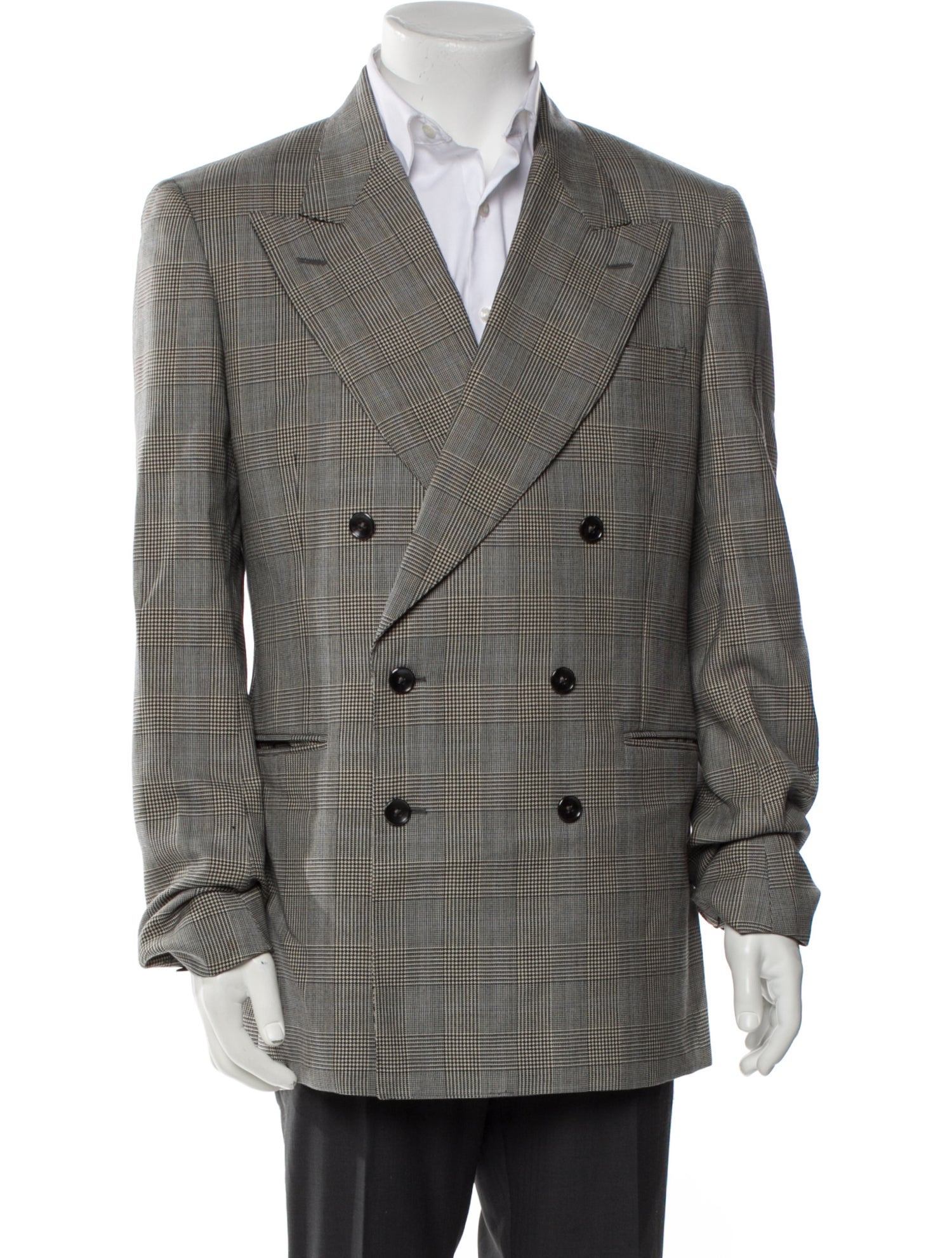 RRL & Co. Wool Plaid Print Blazer