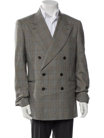 RRL & Co. Wool Plaid Print Blazer