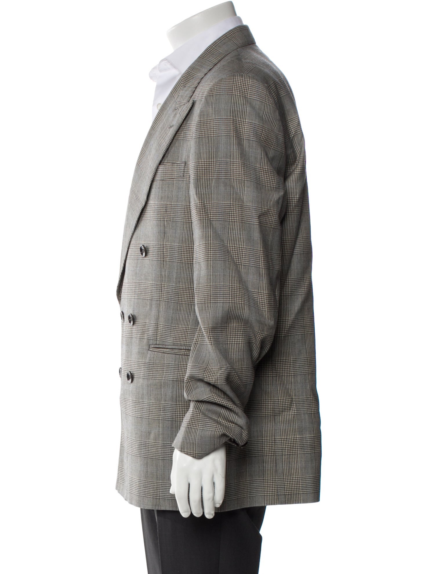 RRL & Co. Wool Plaid Print Blazer