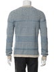 RRL & Co. Striped Crew Neck Pullover
