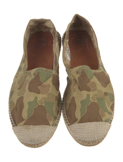RRL & Co. Canvas Printed Espadrilles