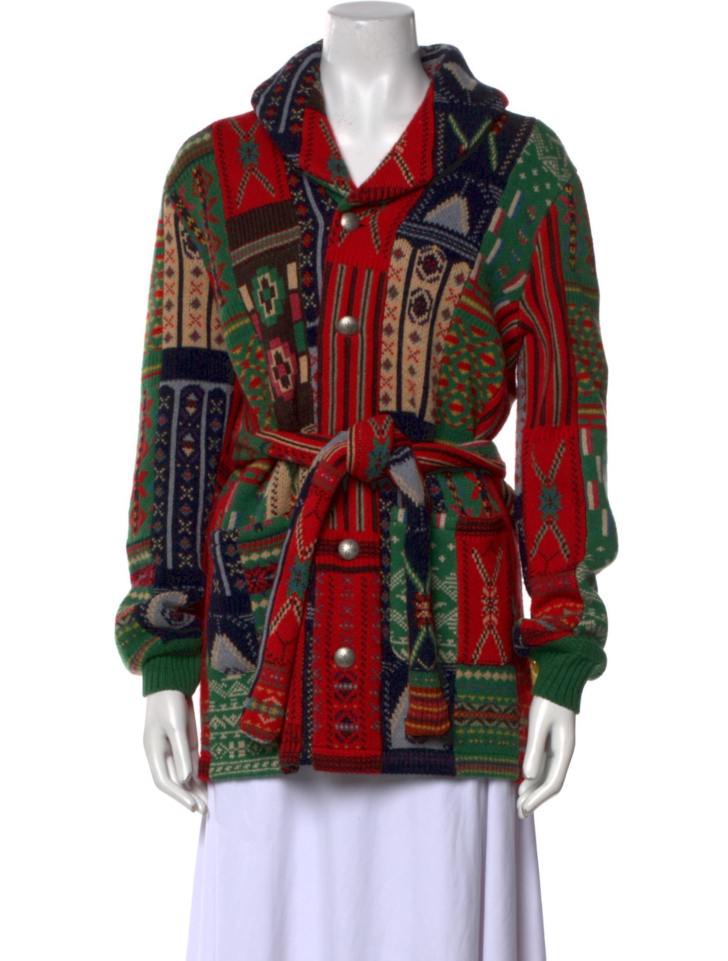 RRL & Co. Wool Printed Sweater