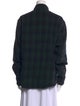 RRL & Co. Plaid Print Mock Neck Sweater