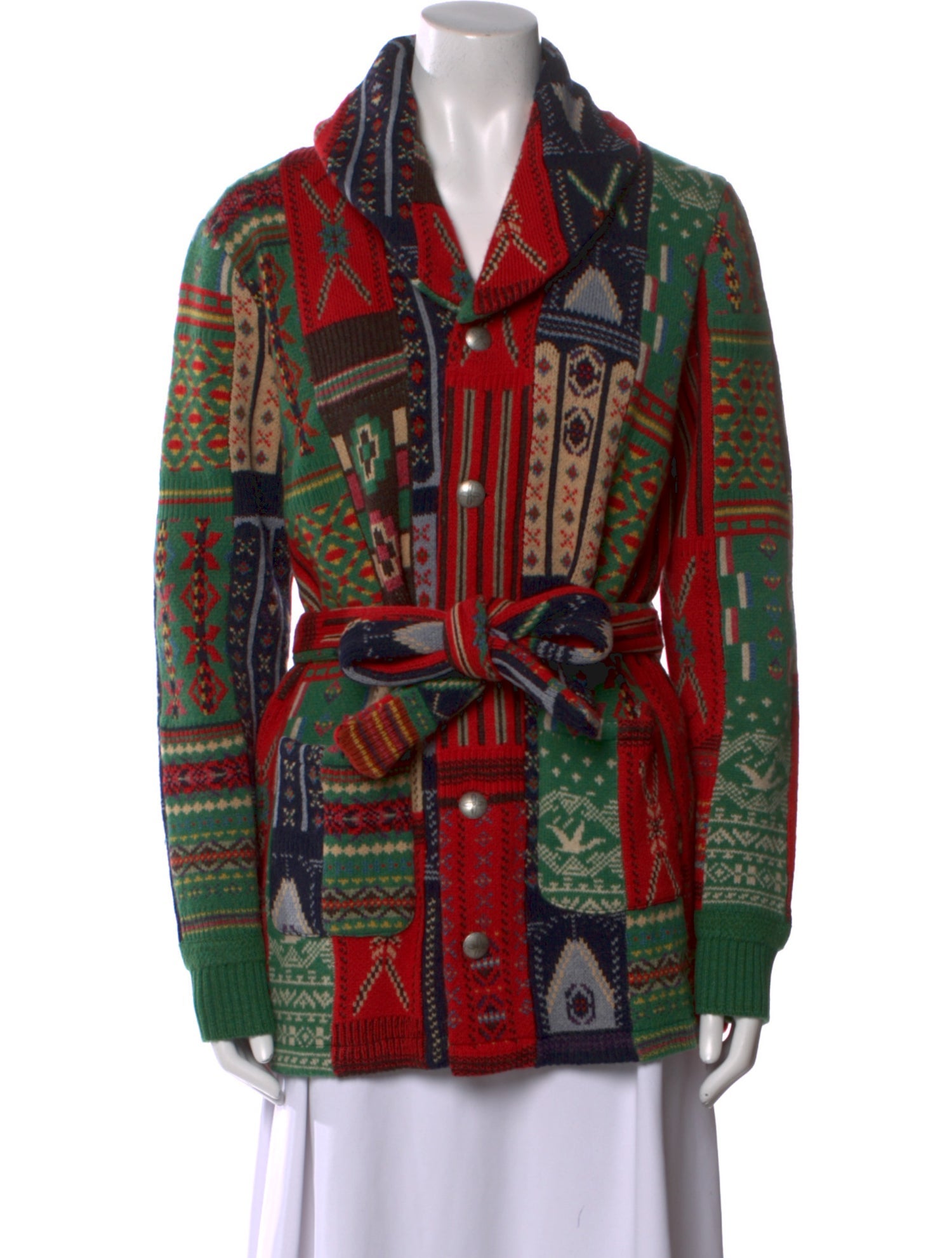 RRL & Co. Wool Printed Sweater