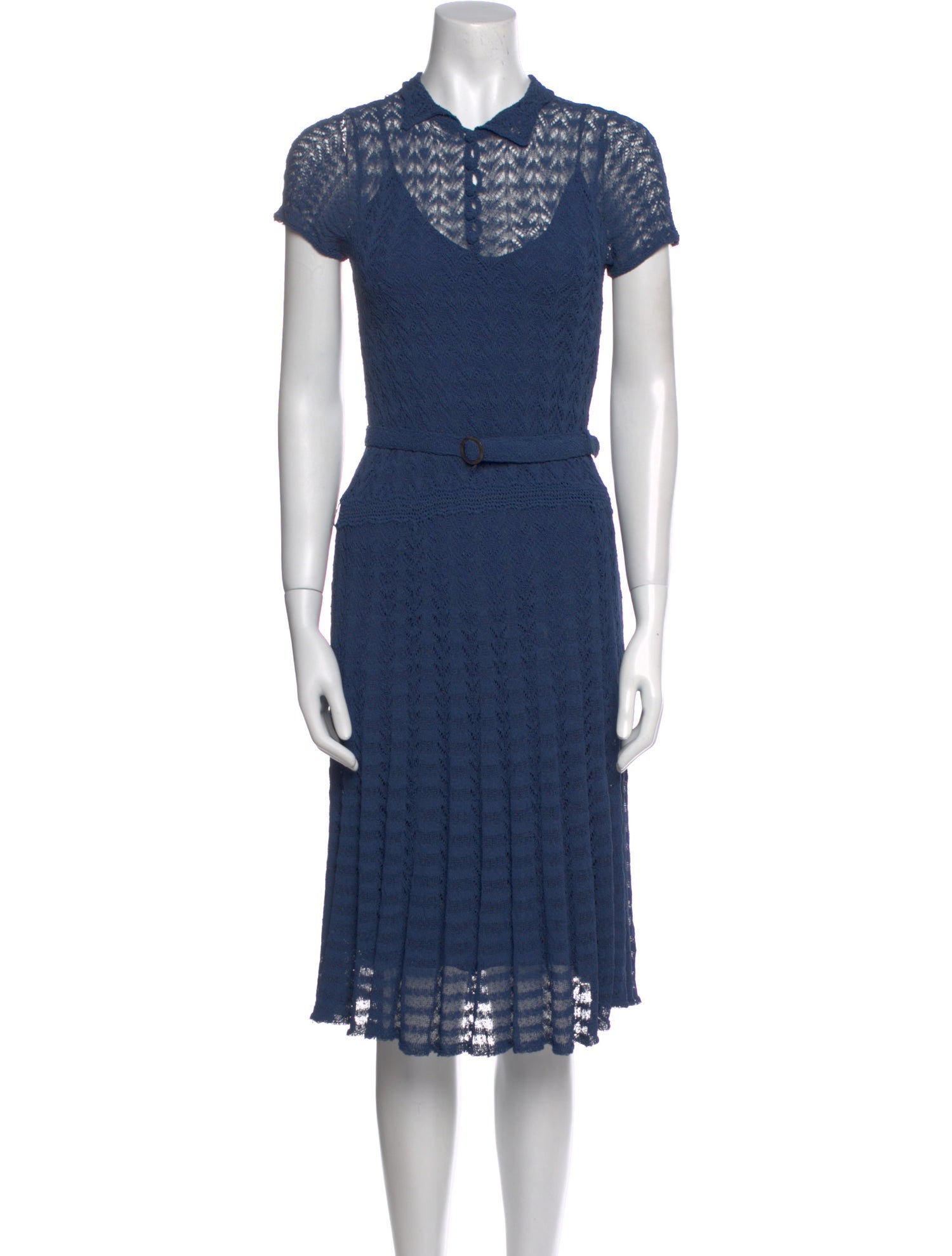 RRL & Co. Crew Neck Mini Dress