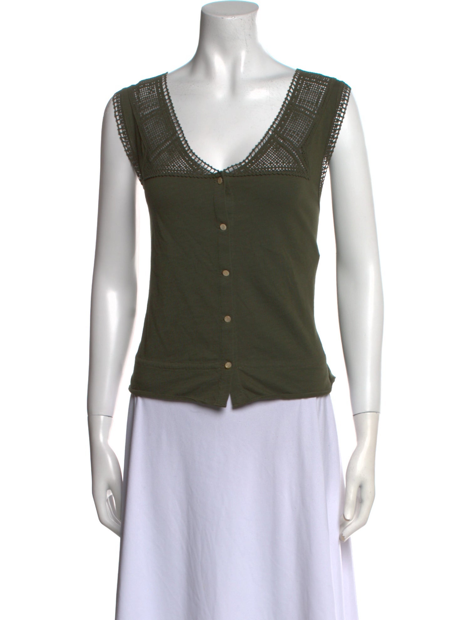 RRL & Co. V-Neck Sleeveless Top