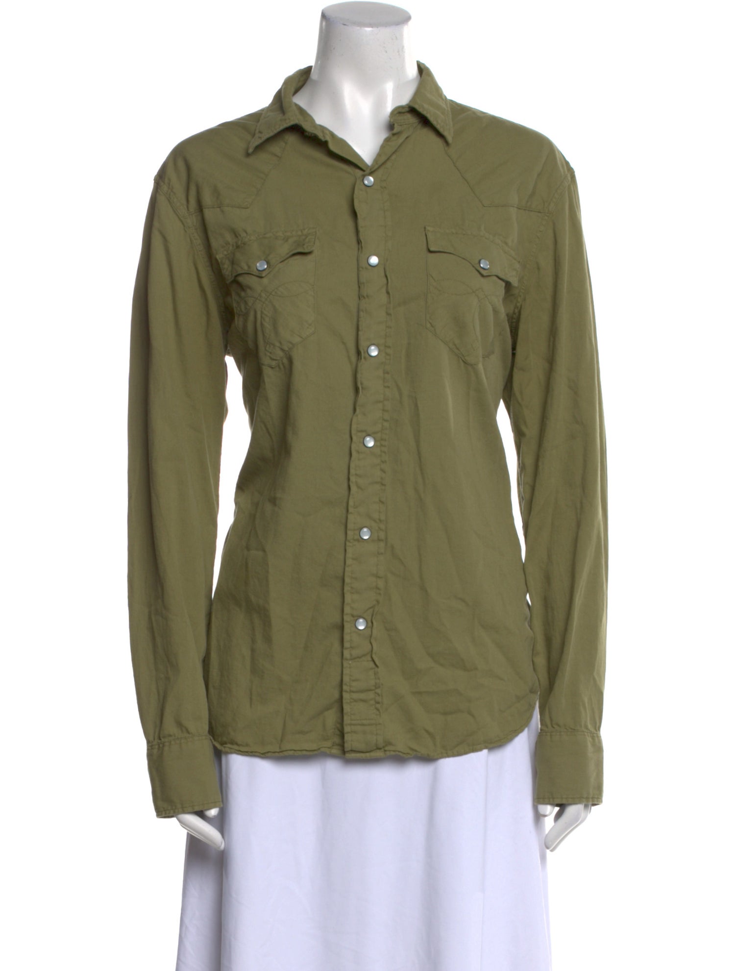 RRL & Co. Long Sleeve Button-Up Top