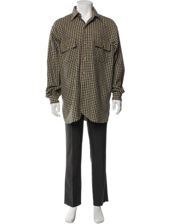 RRL & Co. Wool Houndstooth Print Parka