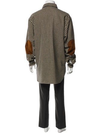 RRL & Co. Wool Houndstooth Print Parka