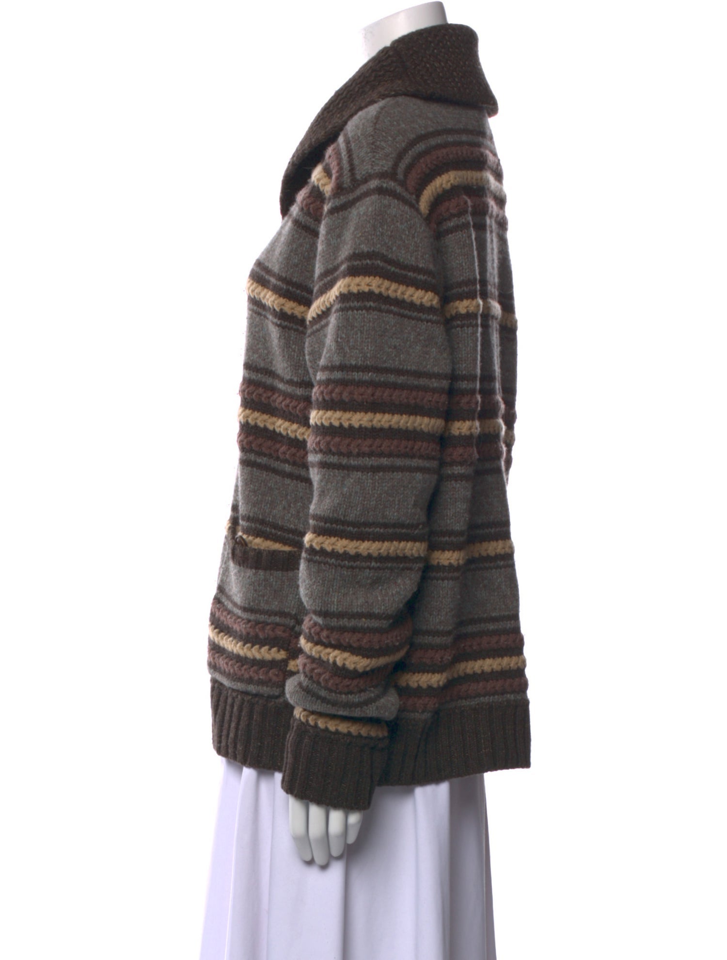 RRL & Co. Wool Striped Sweater