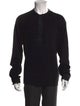 RRL & Co. Crew Neck Long Sleeve Polo Sweater