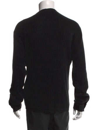 RRL & Co. Crew Neck Long Sleeve Polo Sweater