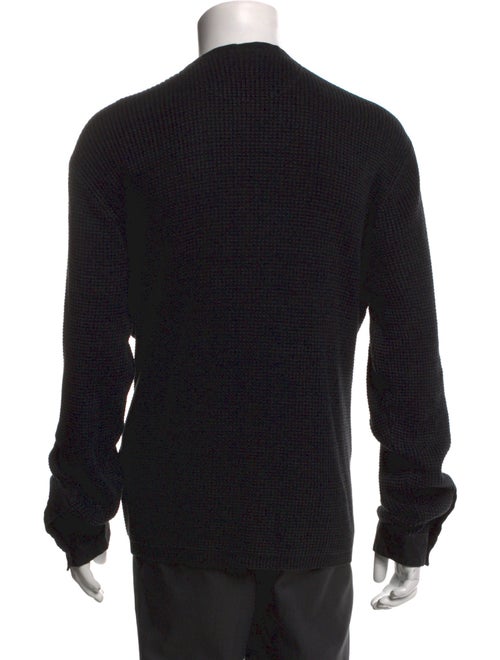 RRL & Co. Crew Neck Long Sleeve Polo Sweater