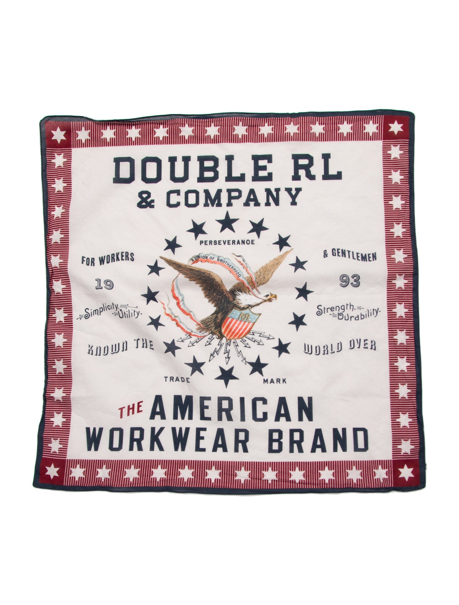 RRL & Co. Printed Scarf