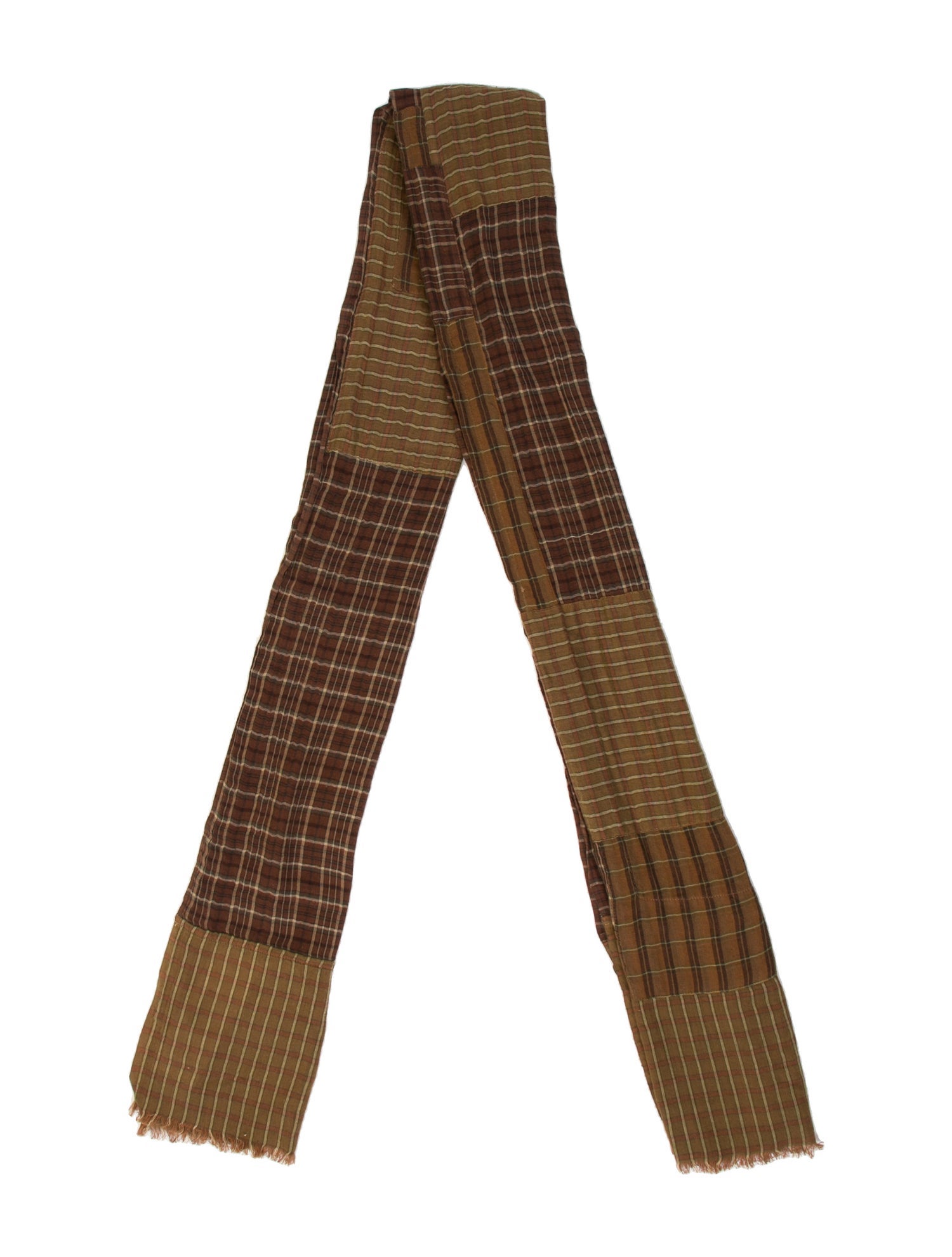 RRL & Co. Plaid Print Scarf