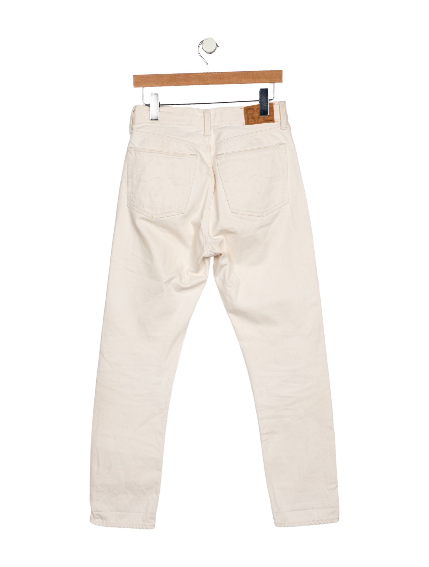 RRL & Co. Mid-Rise Straight Leg Jeans