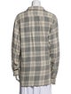 RRL & Co. Plaid Print Long Sleeve Button-Up Top