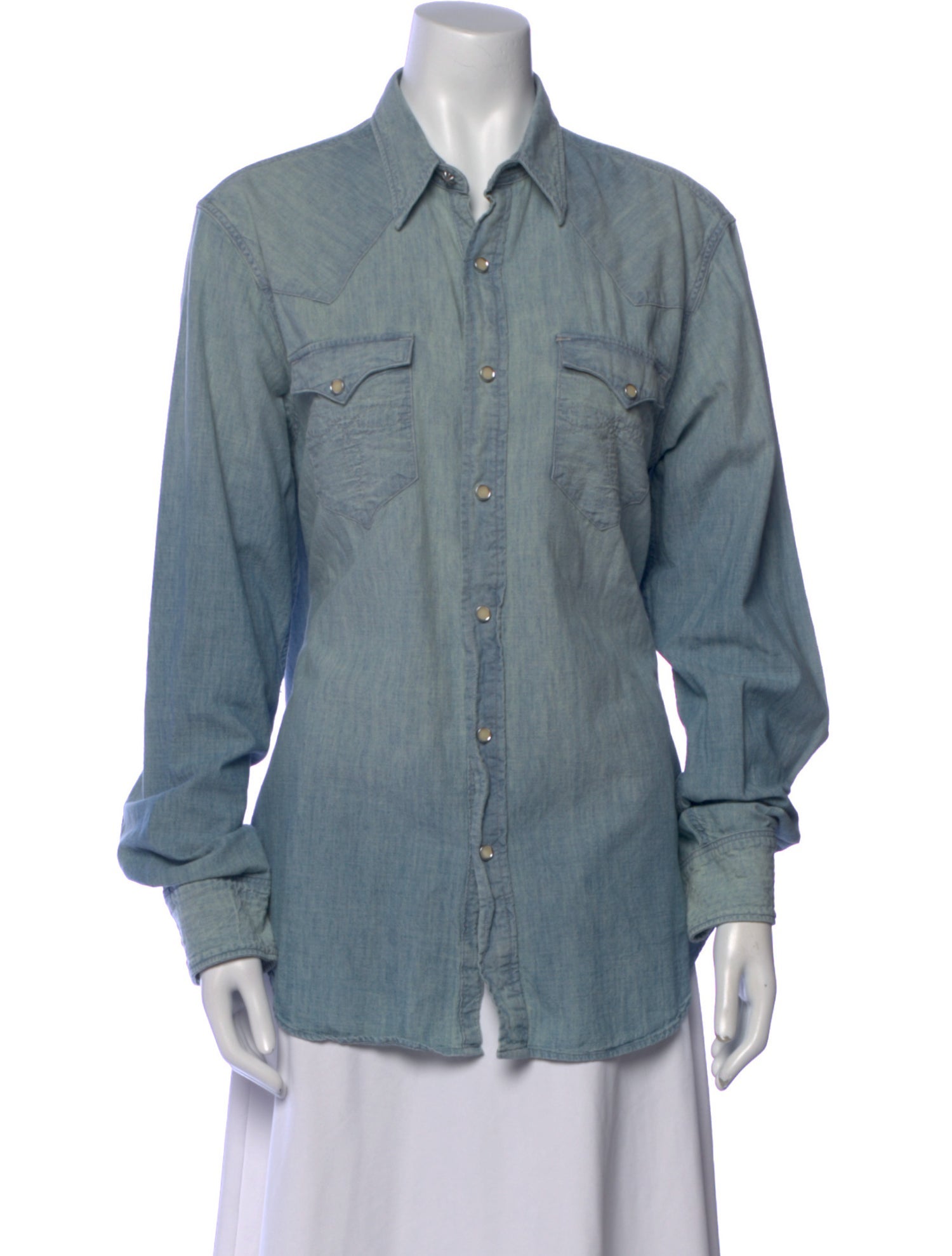RRL & Co. Long Sleeve Button-Up Top