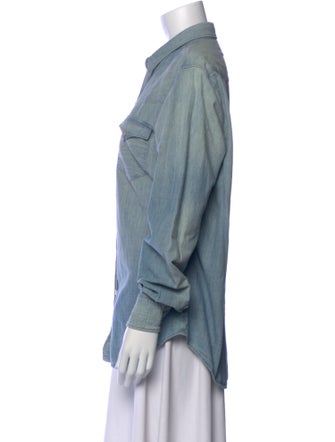 RRL & Co. Long Sleeve Button-Up Top