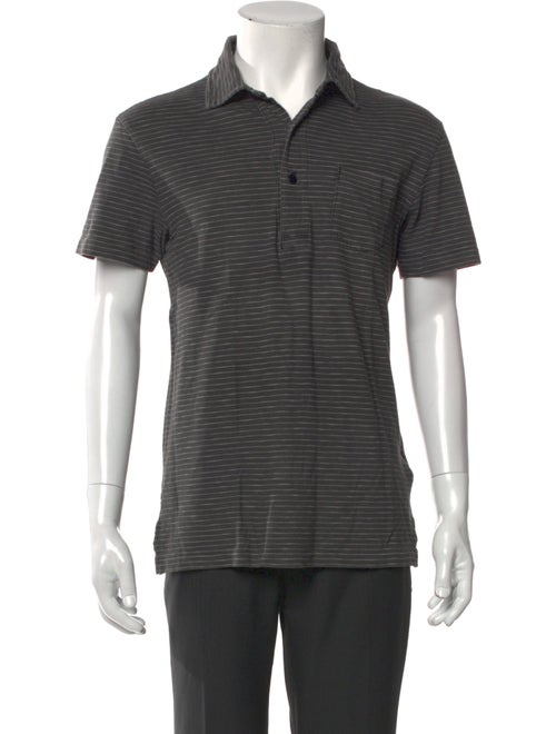 RRL & Co. V-Neck Short Sleeve Polo Shirt