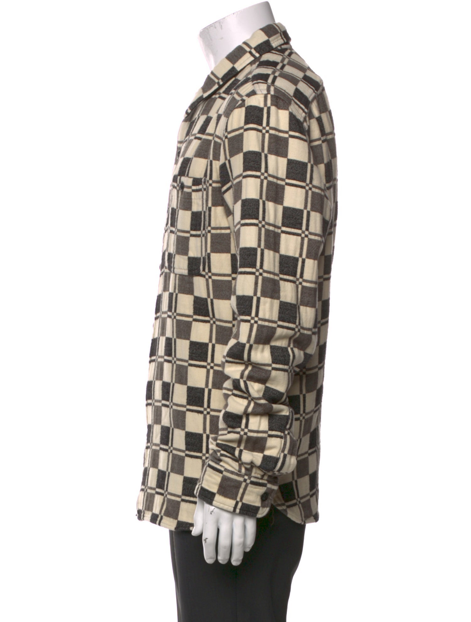 RRL & Co. Plaid Print Long Sleeve Shirt