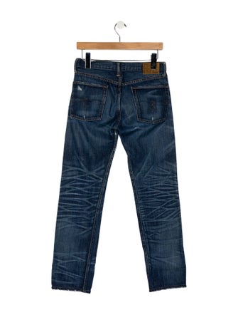RRL & Co. Mid-Rise Straight Leg Jeans