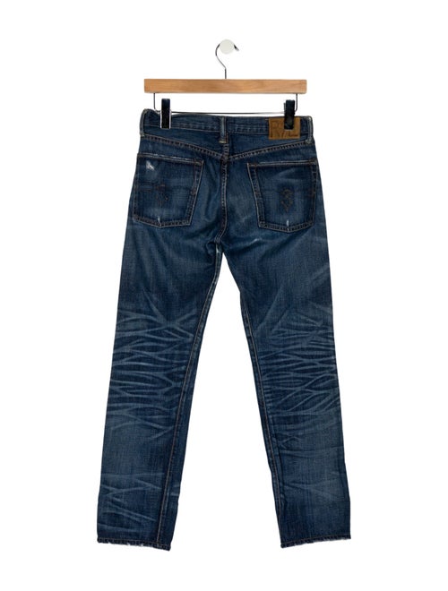 RRL & Co. Mid-Rise Straight Leg Jeans