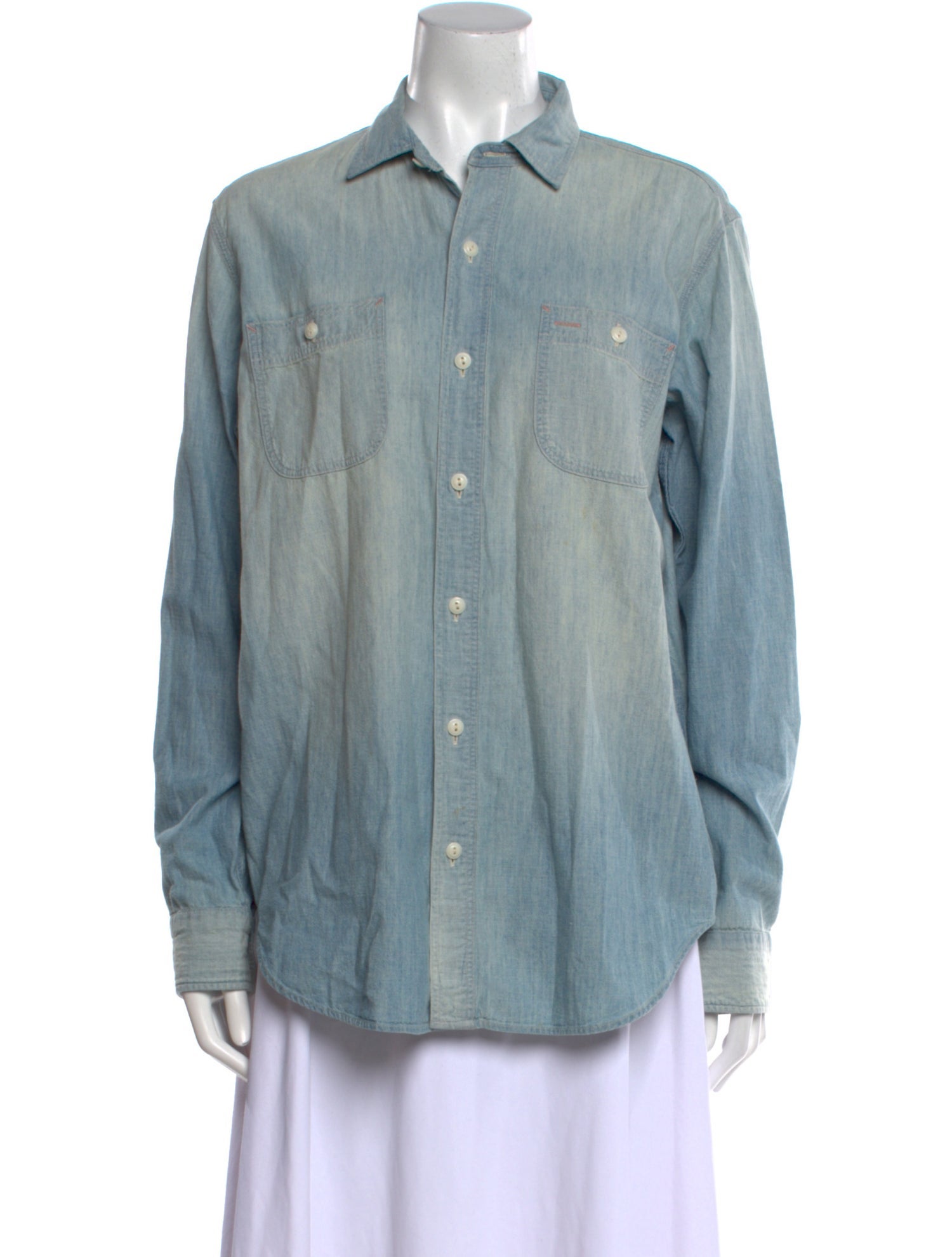 RRL & Co. Long Sleeve Button-Up Top