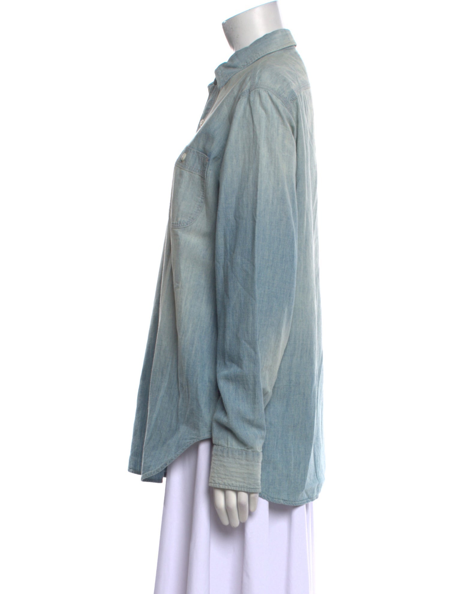 RRL & Co. Long Sleeve Button-Up Top