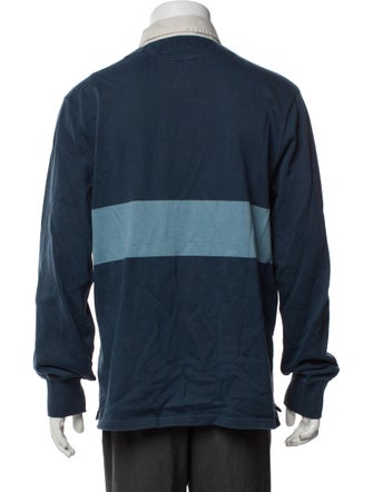 RRL & Co. Colorblock Pattern Long Sleeve Shirt