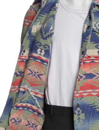 RRL & Co. Printed Denim Jacket