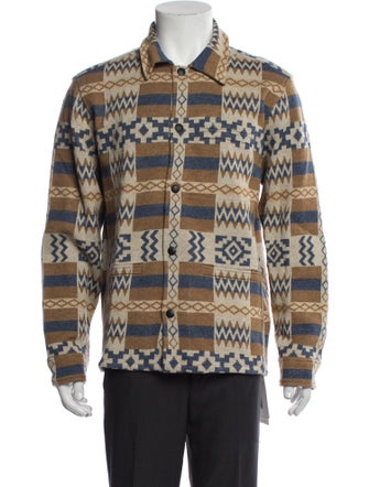 RRL & Co. Patterned Trucker Jacket