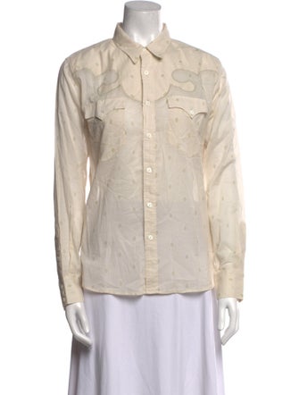 RRL & Co. Long Sleeve Button-Up Top