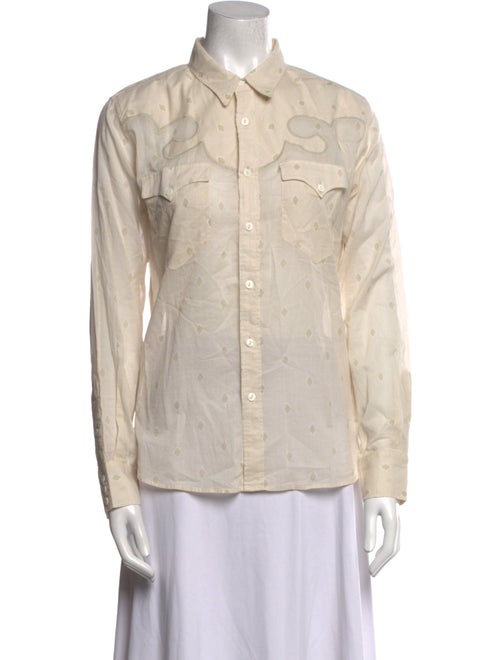 RRL & Co. Long Sleeve Button-Up Top