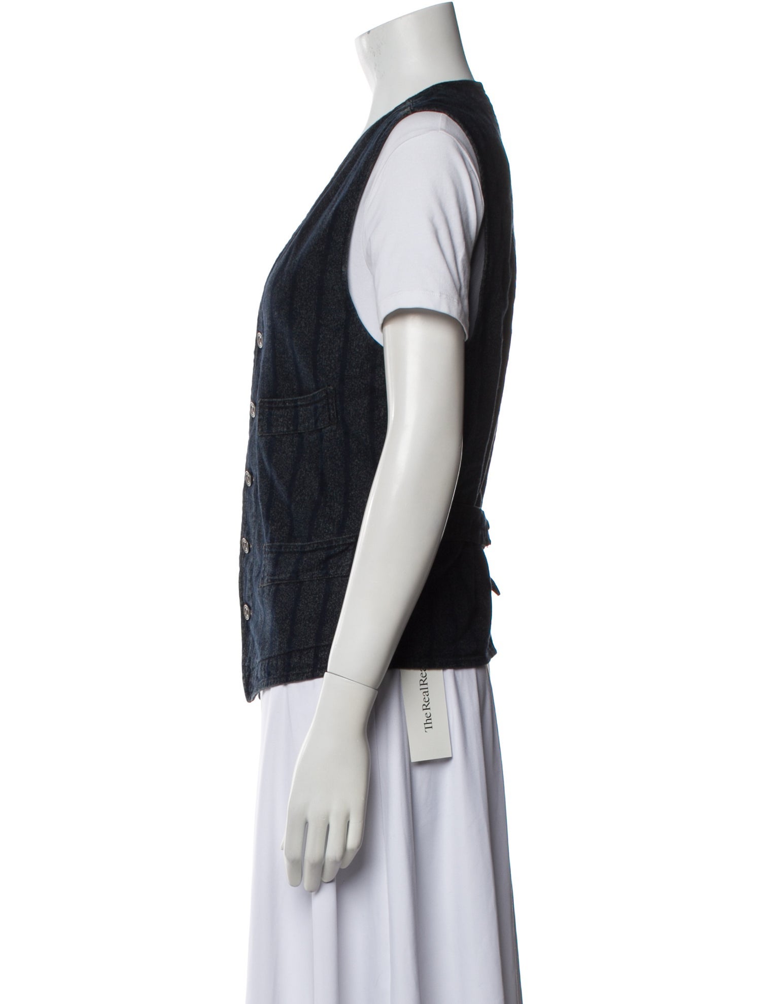 RRL & Co. Striped Vest