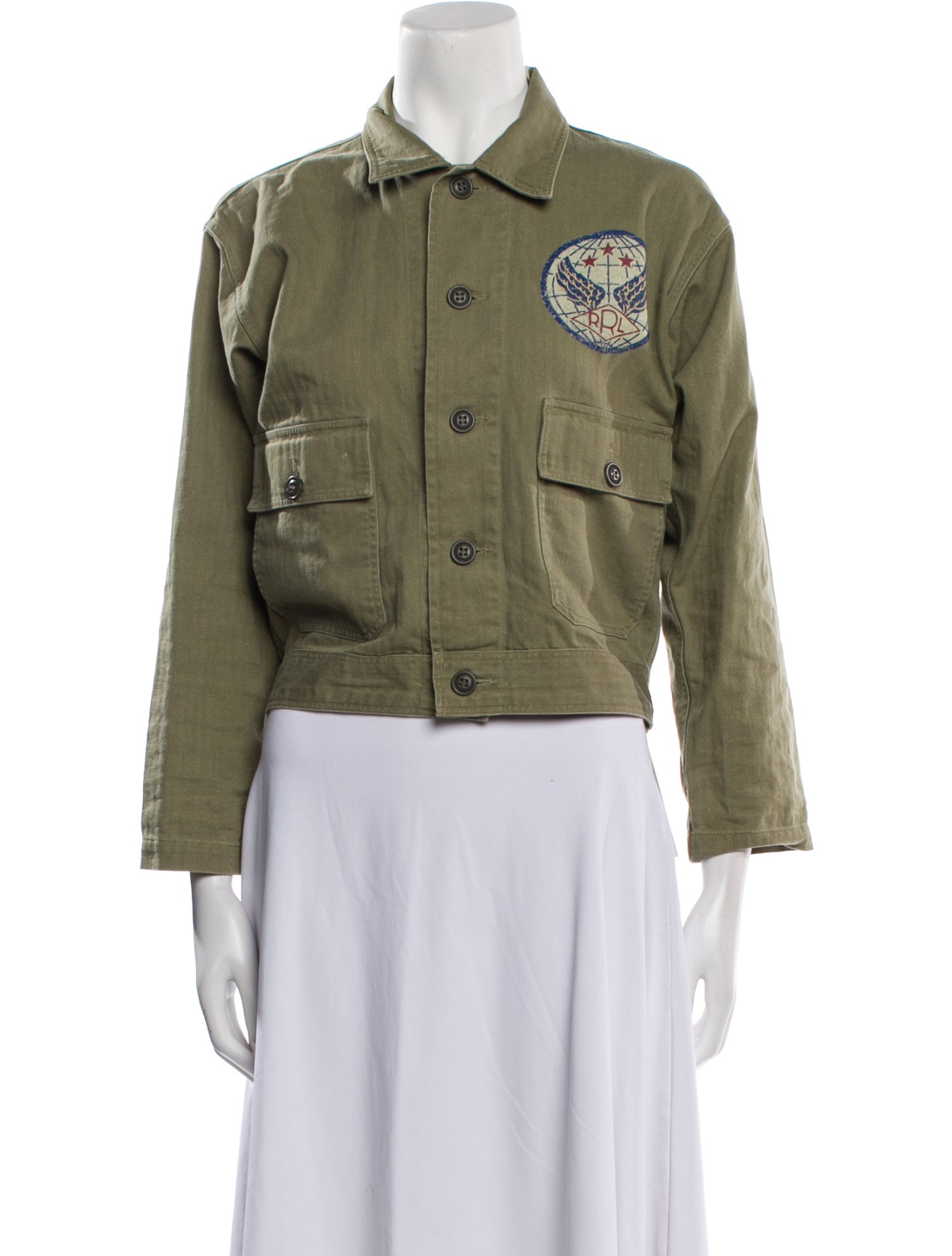 RRL & Co. Graphic Print Utility Jacket